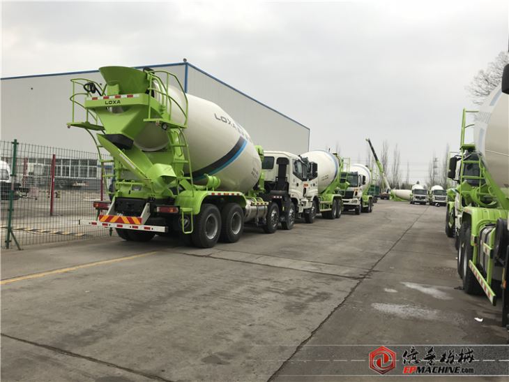 EP Foton concrtete mixer truck (3) EP Foton concrtete mixer truck (3)